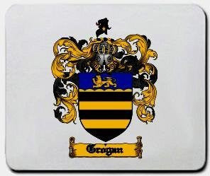 Grogan coat of arms mouse pad
