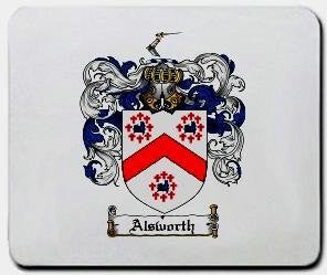 Alsworth coat of arms mouse pad