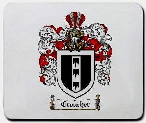 Croucher coat of arms mouse pad