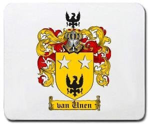 Vanunen coat of arms mouse pad