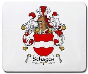 Schagen coat of arms mouse pad