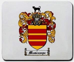Muscampe coat of arms mouse pad
