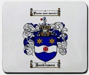 Jankinson coat of arms mouse pad