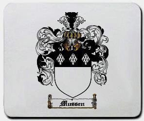 Mussen coat of arms mouse pad