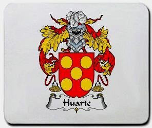 Huarte coat of arms mouse pad