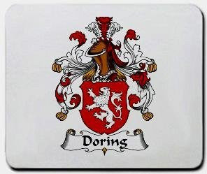 Doring coat of arms mouse pad