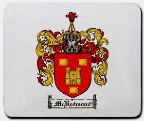 Mcredmond coat of arms mouse pad