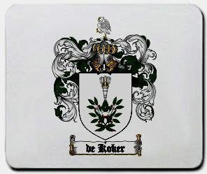 De-koker coat of arms mouse pad