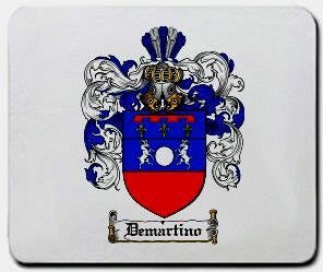Demartino coat of arms mouse pad