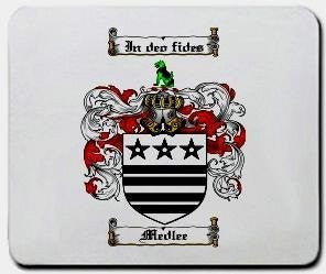 Medlee coat of arms mouse pad