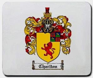 Charlton coat of arms mouse pad