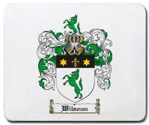 Wilsoun coat of arms mouse pad