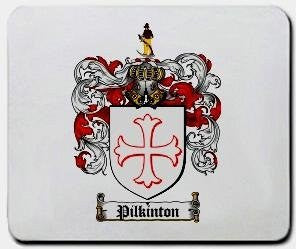 Pilkinton coat of arms mouse pad