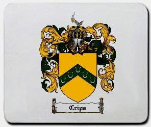 Crips coat of arms mouse pad