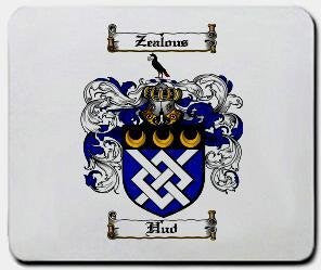 Hud coat of arms mouse pad