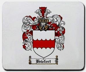 Bewfort coat of arms mouse pad