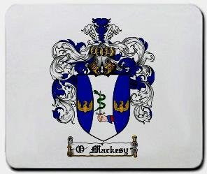 O'mackesy coat of arms mouse pad