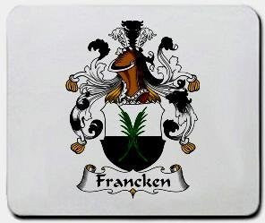 Francken coat of arms mouse pad