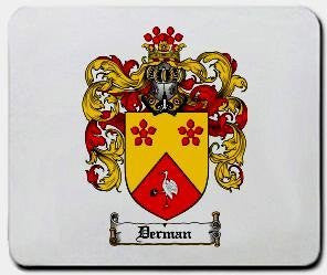 Derman coat of arms mouse pad