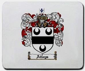 Atleys coat of arms mouse pad