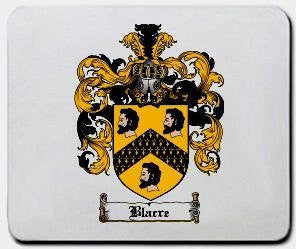 Blacre coat of arms mouse pad