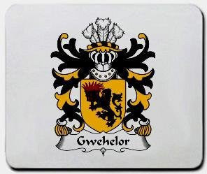 Gwehelor coat of arms mouse pad