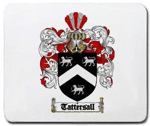 Tattersall coat of arms mouse pad