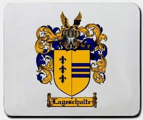 Lageschulte coat of arms mouse pad