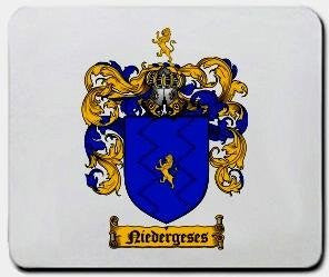 Niedergeses coat of arms mouse pad