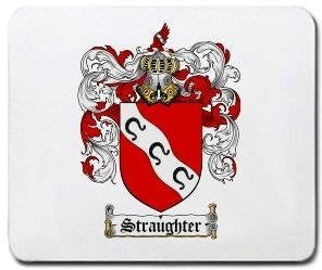 Straughter coat of arms mouse pad