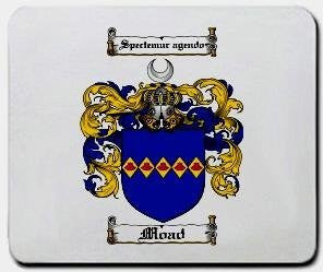Moad coat of arms mouse pad