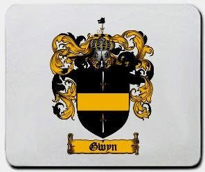 Gwyn coat of arms mouse pad