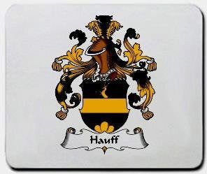 Hauff coat of arms mouse pad