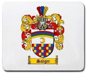 Saeger coat of arms mouse pad