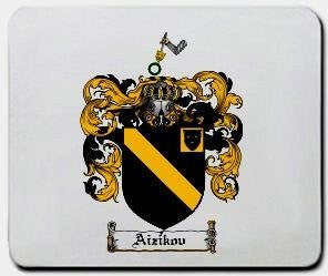 Aizikov coat of arms mouse pad