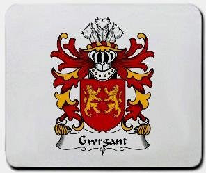 Gwrgant coat of arms mouse pad