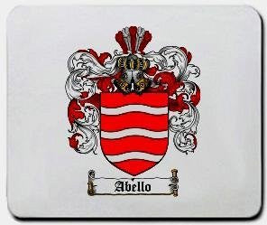 Abello coat of arms mouse pad