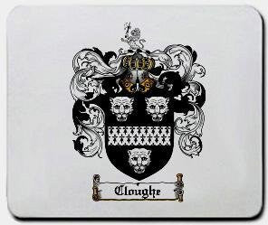 Cloughe coat of arms mouse pad