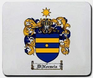 Dinorscia coat of arms mouse pad