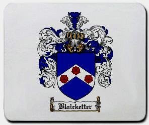Blaicketter coat of arms mouse pad