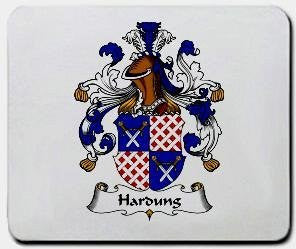 Hardund coat of arms mouse pad
