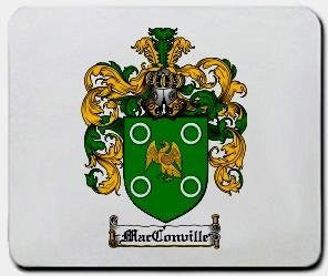Macconville coat of arms mouse pad