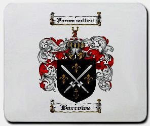 Barrows coat of arms mouse pad