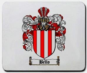 Bello coat of arms mouse pad