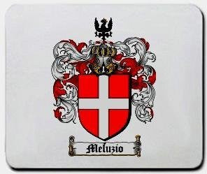 Meluzio coat of arms mouse pad