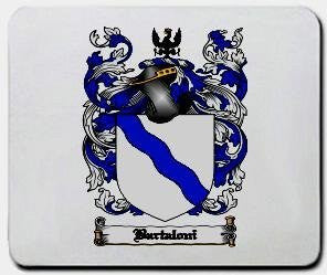 Bartaloni coat of arms mouse pad