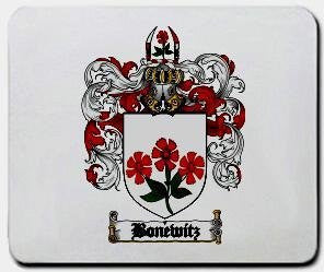 Bonewitz coat of arms mouse pad
