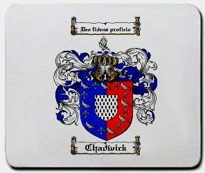 Chadwick coat of arms mouse pad
