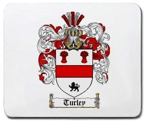 Turley coat of arms mouse pad