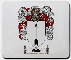 Bolte coat of arms mouse pad